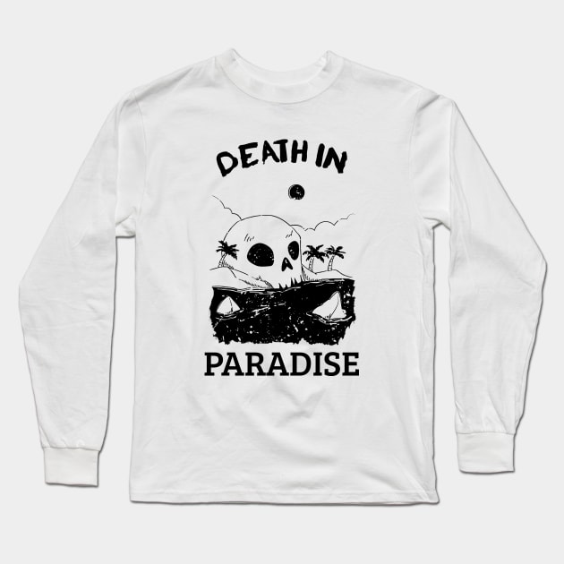 Death in Paradise Long Sleeve T-Shirt by VANARTEE